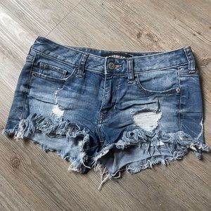 Express Distressed Shorts